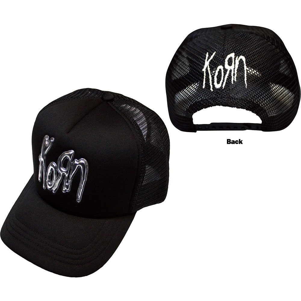 Korn - Sonic Silver Logo Trucker cap - Black